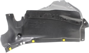 Front Fender Liner for Audi A4 2017-2018, Left <u><i>Driver</i></u> Front Section, without S-Line Package, B9, Replacement