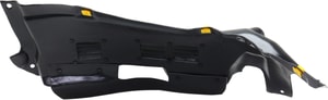 Front Fender Liner for Audi A4 2017-2018, Left <u><i>Driver</i></u> Front Section, with S-Line Package, B9, Vacuum Form, Replacement
