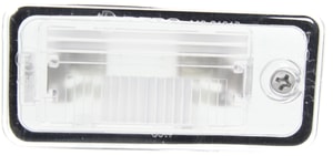 Rear License Plate Light Assembly for Audi A6 Sedan 2005-2011, Audi S8 2013-2018, Audi Q7 To 5-28-2012, Right <u><i>Passenger</i></u> Side, Replacement