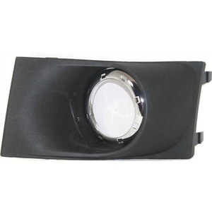 Front Fog Light Molding for Ford Focus 2008-2011, Right <u><i>Passenger</i></u>, Primed (Ready to Paint), Replacement