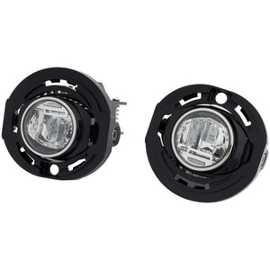 LED Fog Light Assembly for Dodge Charger 2015-2020, Jeep Grand Cherokee 2014-2021, Chrysler Pacifica 2017-2021, Clear Lens, Right <u><i>Passenger</i></u> and Left <u><i>Driver</i></u>, Replacement