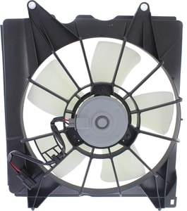 Radiator Fan Assembly for Acura TSX 2009-2014, Left <u><i>Driver</i></u> Side, 2.4L Engine, Replacement
