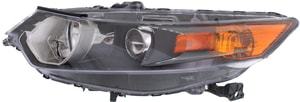 Headlight for Acura TSX Sedan/Wagon 2009-2014, Left <u><i>Driver</i></u>, Lens and Housing, Xenon, without HID Kit, Replacement