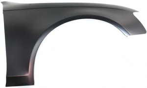 Front Fender for Audi A4 2009-2012, Right <u><i>Passenger</i></u>, Primed (Ready to Paint), Sedan/Wagon, Steel, Replacement
