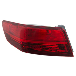 Tail Light Assembly for Acura ILX 2013-2015, Left <u><i>Driver</i></u>, Outer, Replacement
