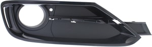 Front Fog Light Molding for BMW 320I/328D (2012-2015), Right <u><i>Passenger</i></u>, Paint to Match, Sport Line without M Sport Package, Sedan, Replacement