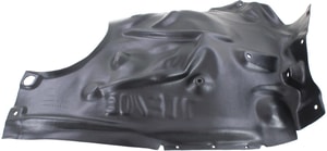 Front Fender Liner Left <u><i>Driver</i></u> for BMW 3-Series (2012-2015) Sedan/Wagon, Rear Section, Hybrid (To January 2013)/Non-Hybrid, Replacement
