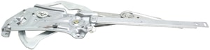 Front Window Regulator for BMW 3-Series 1992-1999, Left <u><i>Driver</i></u>, Power without Motor, Convertible/Coupe, Replacement Models: 318i, 318is, 320i, 323i, 325i, 328i