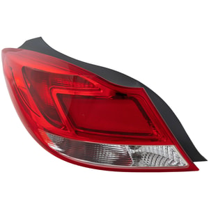 Outer Tail Light Assembly for Buick Regal 2011-2013, Left <u><i>Driver</i></u> Side, Replacement