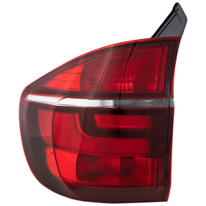 Outer Tail Light Assembly for BMW X5 2011-2013, Left <u><i>Driver</i></u>, Replacement