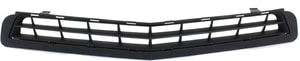 Front Bumper Grille for Chevrolet Camaro 2010-2013, LS/LT Models, Painted-Black, Replacement