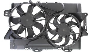Radiator Fan Assembly for 2008-2009 Chevrolet Equinox/Pontiac Torrent, 3.4L Engine, 2nd Design, From 11/12/07, Replacement