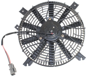 A/C Fan Shroud Assembly for 1999-2001 Vitara, Denso Type with Rectangular Plug and 11 Blades, Replacement