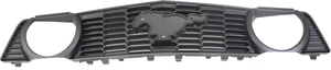 Textured Gray Shell and Insert Grille for Ford Mustang GT Model 2010-2012, without California Edition, Replacement