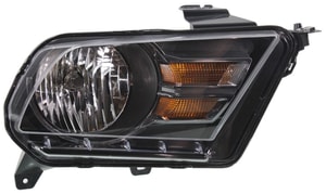 Headlight Assembly for Ford Mustang GT/Boss 302 Model 2010-2014, Right <u><i>Passenger</i></u>, Halogen, Replacement
