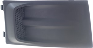 Fog Light Cover for Ford Focus 2008-2011, Left <u><i>Driver</i></u>, Textured, without Fog Light Hole, Replacement