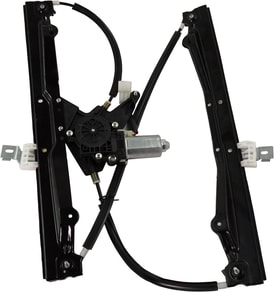 Front Window Regulator with Motor for Ford Explorer/Mercury Mountaineer 2002-2007, Power, Left <u><i>Driver</i></u>, Replacement