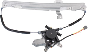Rear Window Regulator for Ford Explorer 2002-2010, Right <u><i>Passenger</i></u>, Power Window Regulator with Motor, Replacement