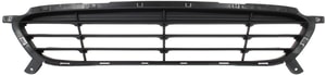 Front Bumper Grille for Hyundai Accent 2012-2014, Primed (Ready to Paint), Compatible with Hatchback/Sedan, Up to October 15, 2013, Replacement
