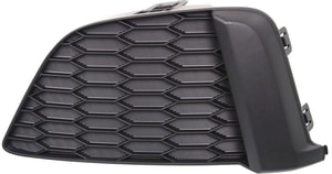 Fog Light Cover Right <u><i>Passenger</i></u> for FIT 2015-2017, Textured Replacement
