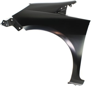 Primed (Ready to Paint) Front Fender for FIT 2009-2014, Left <u><i>Driver</i></u> Side, Replacement