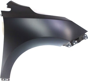 Front Fender for Hyundai Tucson 2010-2015, Right <u><i>Passenger</i></u>, Primed (Ready to Paint), without Signal Light and Molding Hole, Steel, Replacement
