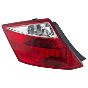 Tail Light Assembly for Honda Accord Coupe 2008-2010, Left <u><i>Driver</i></u> Side, Replacement