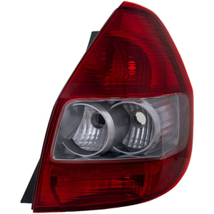 Tail Light for FIT 2007-2008 Right <u><i>Passenger</i></u> Side, with Lens and Housing, Replacement