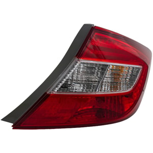 Tail Light Assembly for 2012-2012 Honda Civic Sedan, Right <u><i>Passenger</i></u> Side, Excludes Hybrid Models, Replacement