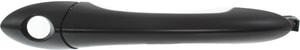Front Exterior Door Handle for Hyundai Sonata 2011-2015, Left <u><i>Driver</i></u>, Primed (Ready to Paint) Black, with Keyhole, without Smart Key, (for Non-Hybrid Model 2011-2014), Replacement