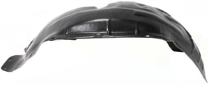 Front Fender Liner for Jeep Liberty 2008-2012, Right <u><i>Passenger</i></u> Side, Inner Part, Plastic, Vacuum Form, Replacement