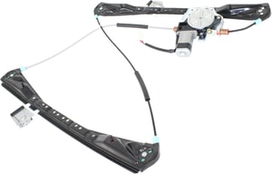 Power Front Window Regulator with Motor for LS 2000-2002, Left <u><i>Driver</i></u> Side, Replacement