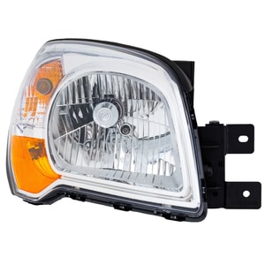 Headlight Assembly for Kia Sportage 2009-2010, Right <u><i>Passenger</i></u>, Halogen, Type 2, Replacement (CAPA Certified)