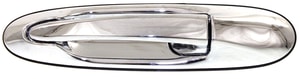 Rear Exterior Door Handle for Lincoln Town Car 1998-2002, Left <u><i>Driver</i></u> Side, All Chrome, Replacement