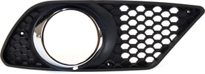 Front Fog Light Molding for Mercedes-Benz C-Class 2008-2011, Right <u><i>Passenger</i></u>, Paint to Match, with AMG Package, Replacement