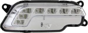 Driving Light Assembly for Mercedes-Benz E-Class 2010-2016, Right <u><i>Passenger</i></u> Side, with Light Package, Sedan (2010-2013), Coupe/Convertible/Wagon, Replacement