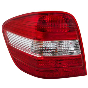 Tail Light Assembly for Mercedes-Benz ML-Class 2006-2011, Left <u><i>Driver</i></u>, Without AMG Styling and Sport Package, (164) Chassis, Replacement