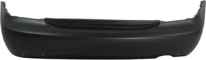 Rear Bumper Cover for Mitsubishi Lancer 2004-2006, Primed (Ready to Paint), Ralliart Model, Sedan, Replacement