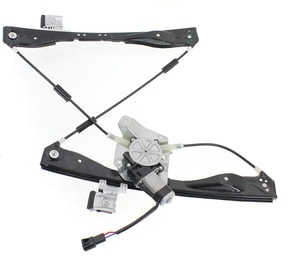 Front Window Regulator with Motor for Chevrolet Malibu 2008-2012, Saturn Aura 2007-2009, Right <u><i>Passenger</i></u>, Power, Excludes 2008 Classic Model, Replacement