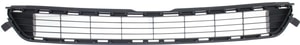 Front Bumper Grille Lower Cover for Toyota RAV4 2013-2015, Textured Gray, Except EV Model, USA Built Vehicle, Replacement