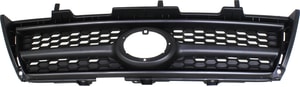 Textured Black Shell and Insert Grille for Toyota RAV4 2009-2012, 2.5L Engine, Base/Sport Models, Replacement