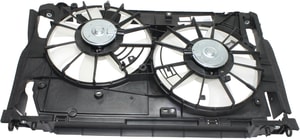 Radiator Fan Assembly for Toyota RAV4 2009-2012, Dual Fan, 2.5L Engine, USA Built Vehicle, Replacement