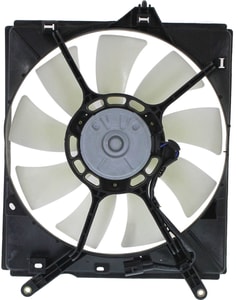 A/C Fan Shroud Assembly for Toyota Avalon 2000-2004, Right <u><i>Passenger</i></u>, with Radiator Marked 0A17, Replacement