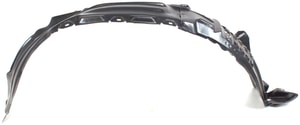 Front Fender Liner for Toyota Land Cruiser 2008-2010, Right <u><i>Passenger</i></u> Side, Plastic, Vacuum Form, Rear Section, Suitable up to April 2010, Replacement