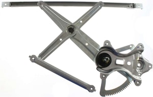 Front Window Regulator for 2002-2006 Toyota Camry, Left <u><i>Driver</i></u>, Power Operated, without Motor, with Sensor, fits USA Built Vehicle, Replacement