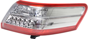 Tail Light for Toyota Camry 2010-2011, Right <u><i>Passenger</i></u>, Outer, Lens and Housing, Hybrid Model, Japan Built Vehicle, Replacement
