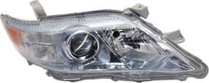 Headlight for Toyota Camry 2010-2011 Right <u><i>Passenger</i></u> Side, Lens and Housing, Hybrid Model, Japan Built Vehicle, Replacement
