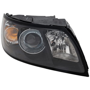 Headlight Assembly for Volvo S40/V50 2004-2007, Right <u><i>Passenger</i></u>, Halogen, New Body Style, Replacement