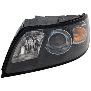Headlight Assembly for Volvo S40/V50 2004-2007, Left <u><i>Driver</i></u>, Halogen, New Body Style, Replacement