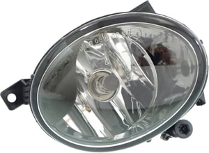 Front Fog Light Assembly for Volkswagen Golf 2010-2014, Jetta 2010-2014, EOS 2011-2016, Beetle 2012-2019, Right <u><i>Passenger</i></u> Side, Replacement